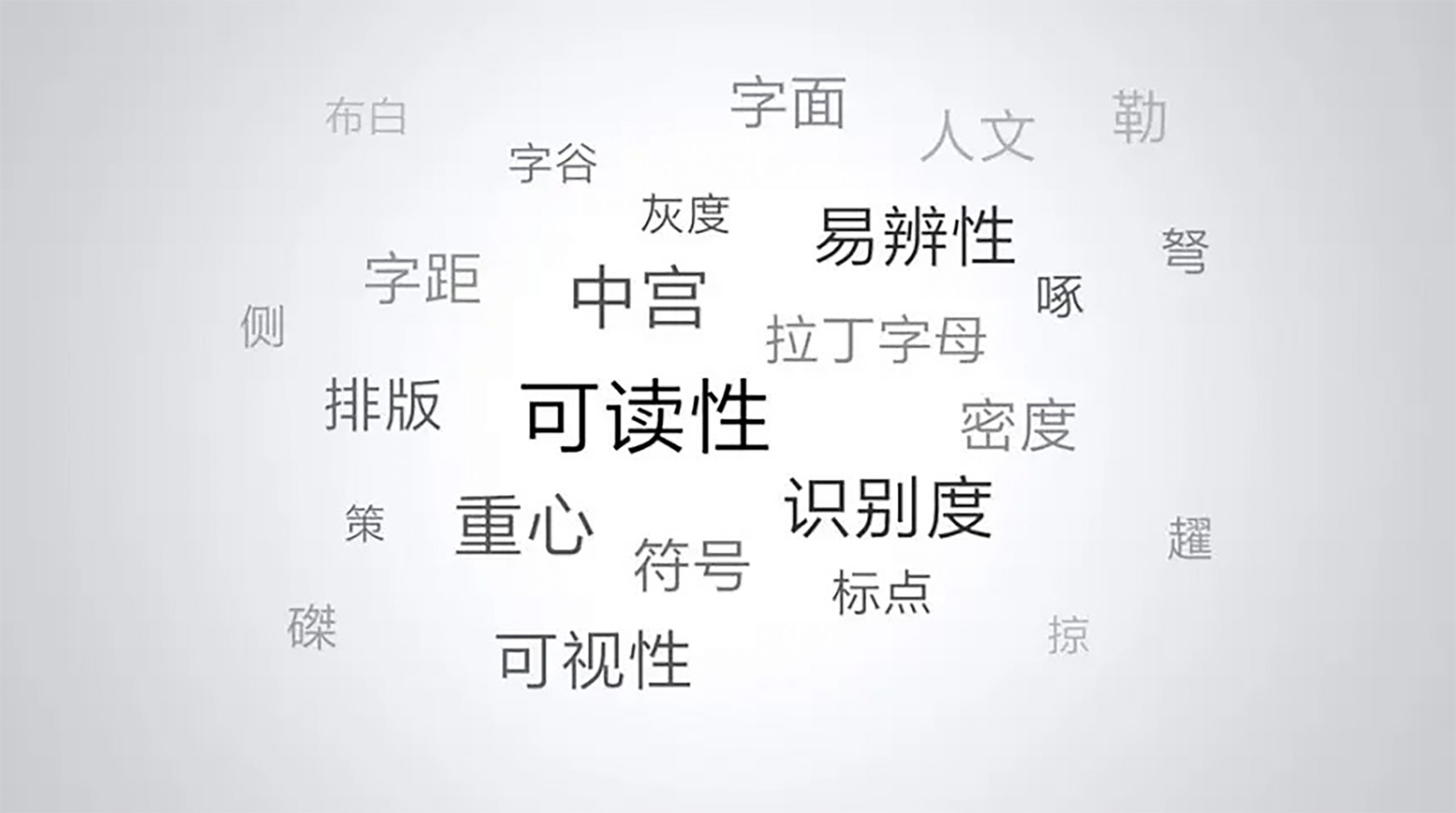 一个人人都不能错过的新字体发布会